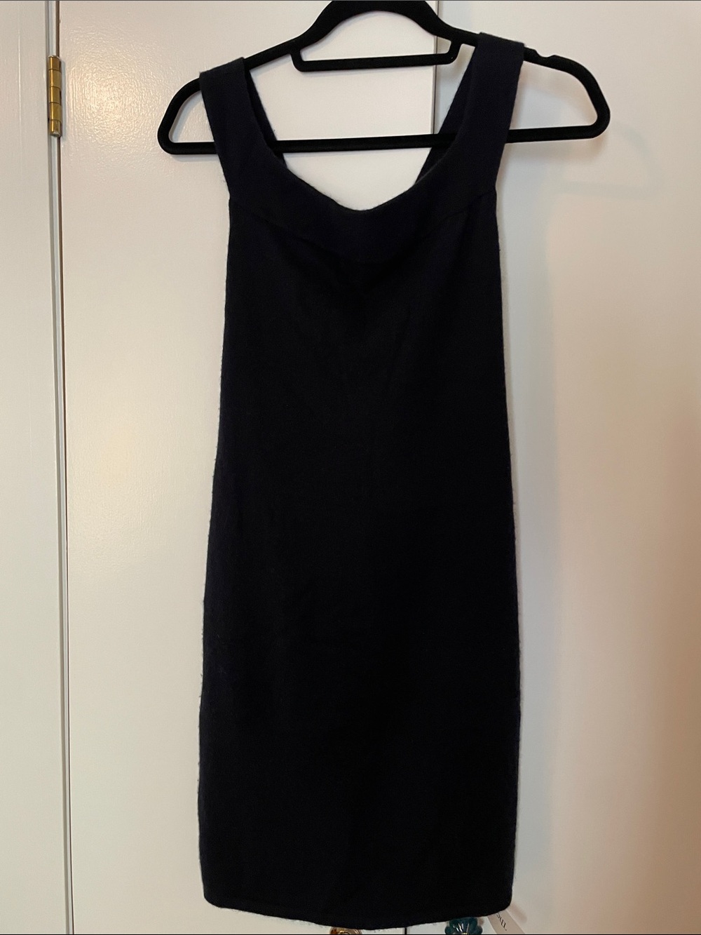 Hadleigh’s cashmere dress